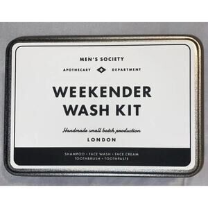 Men's Society Apothecary Department Weekender Wash Kit - London NWT